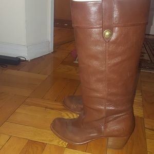 Brown Coach boots